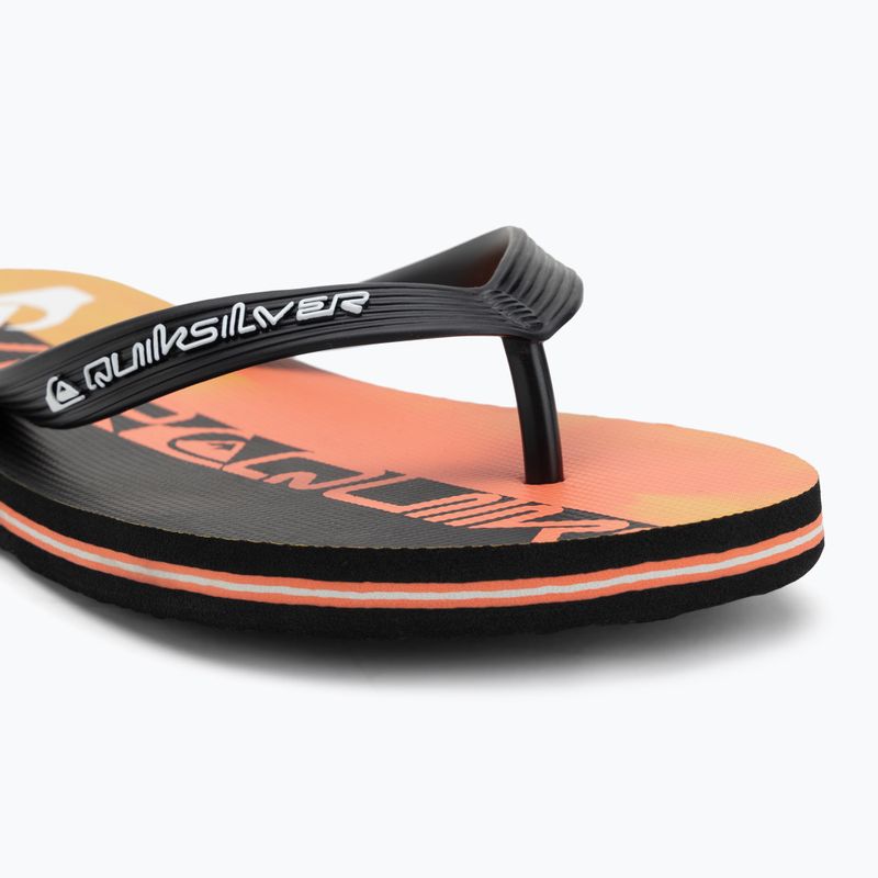 Quiksilver Molokai férfi flip flop Art 25 tüzes korall szótömb 7