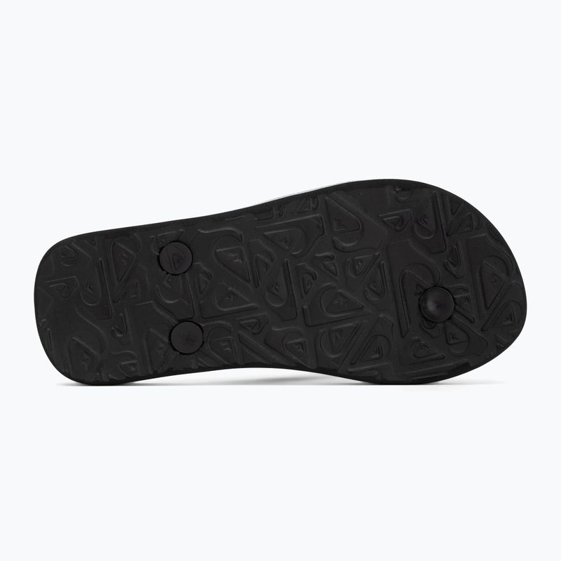 Quiksilver Molokai Art 25 Ifjúsági flip flop tüzes koronakék trópusi kék tropicamo 4