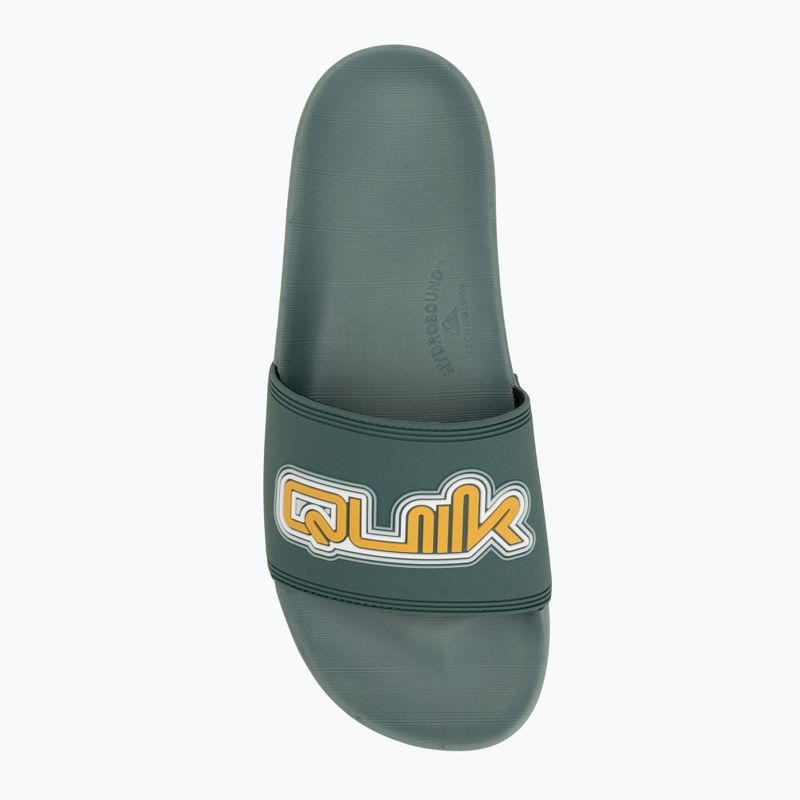Quiksilver férfi Rivi Wordmark Slide II zsálya flip-flopok 5