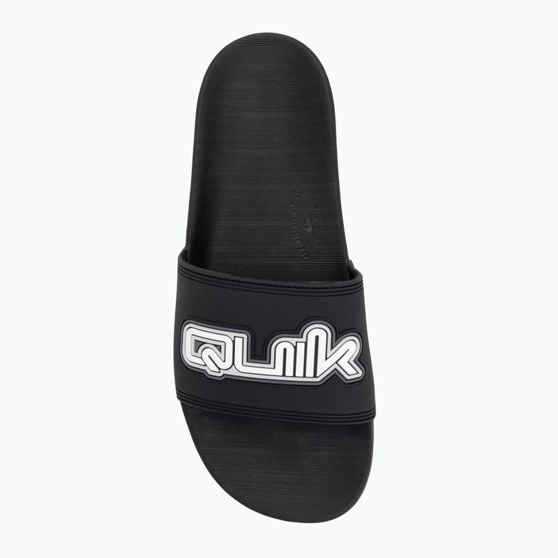 Quiksilver férfi Rivi Wordmark Slide II flip-flop fekete 5 5
