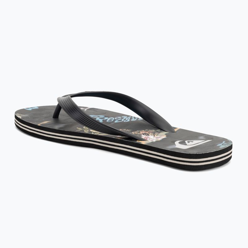 Quiksilver Molokai férfi flip flop Art 25 fekete naturama 3