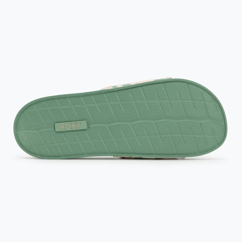 Női ROXY Slippy IV zsálya flip-flopok 4