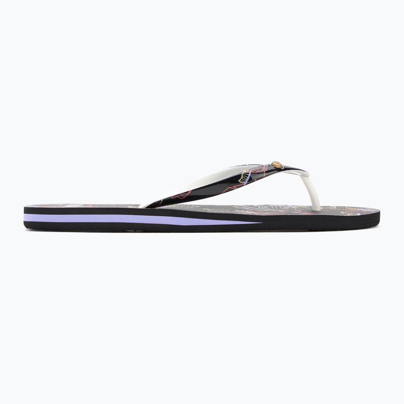 ROXY Portofino III női flip flopok dc fekete multi camo 2