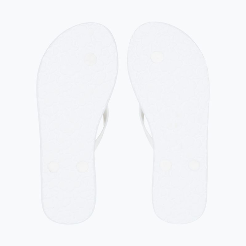 ROXY Sandy III női flip flop fehér/szivárványos monogrammal 10