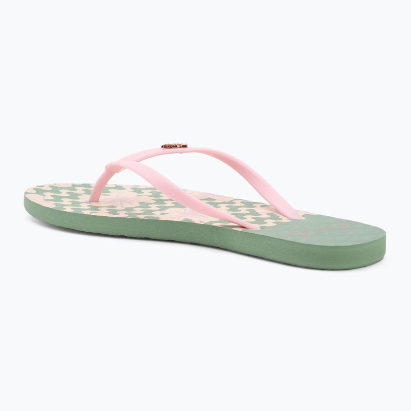 Női ROXY Viva Stamp II zsálya flip flopok 3