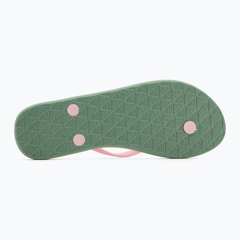 Női ROXY Viva Stamp II zsálya flip flopok 4