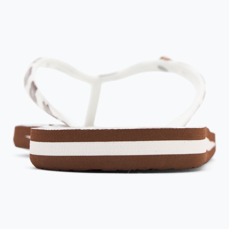 ROXY Portofino III női flip flop dc világosbarna/fehér 6