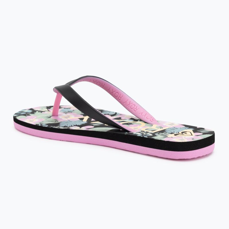 ROXY Tahiti VII gyermek flip flop fekete/rózsaszín sablon 3
