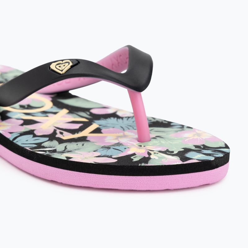 ROXY Tahiti VII gyermek flip flop fekete/rózsaszín sablon 7