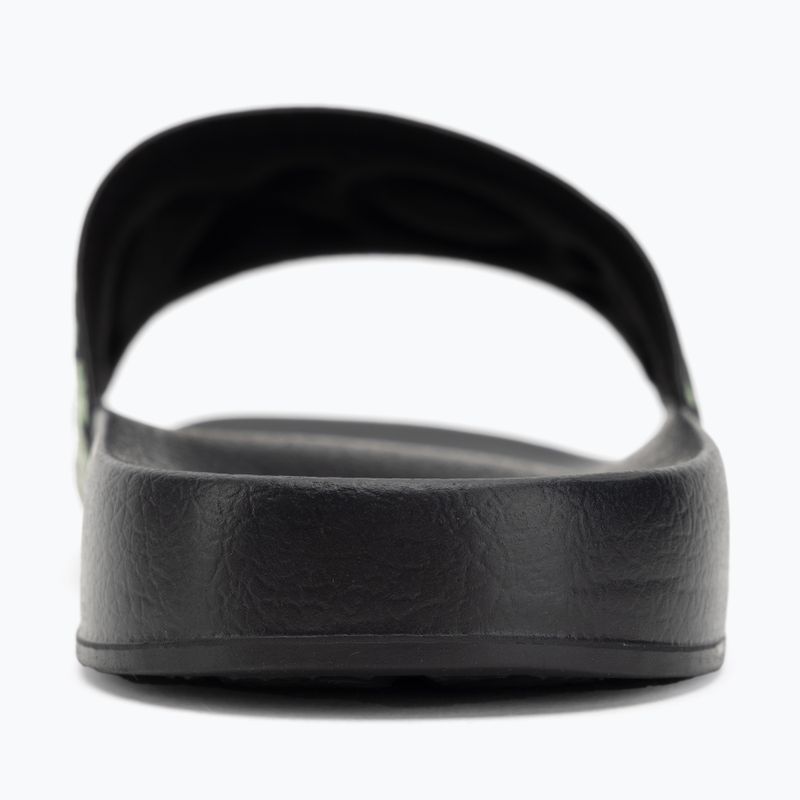 Női ROXY Slippy II flip-flop fekete/zöld mintás flip-flopok 6