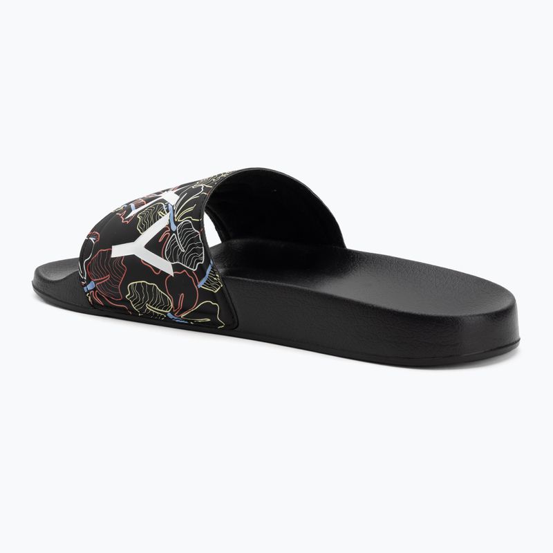 Női ROXY Slippy II flip-flopok fekete multi camo 3