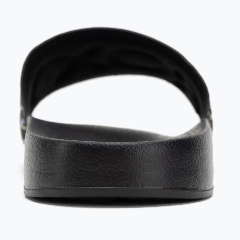 Női ROXY Slippy II flip-flopok fekete multi camo 6