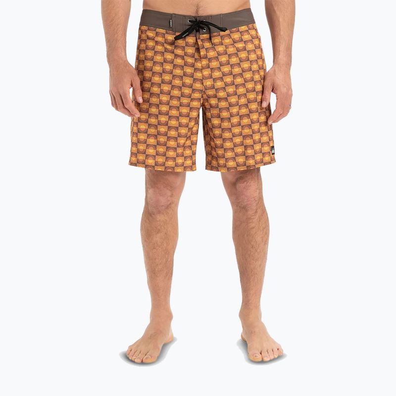 Férfi Quiksilver Surfsilk egyenes szárú 18" florever úszónadrág bran 2