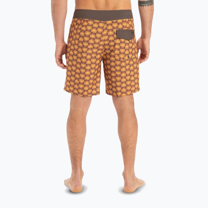 Férfi Quiksilver Surfsilk egyenes szárú 18" florever úszónadrág bran 4