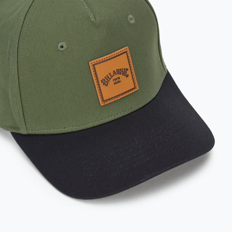 Férfi Billabong Stacked Snapback katonai baseball sapka 3