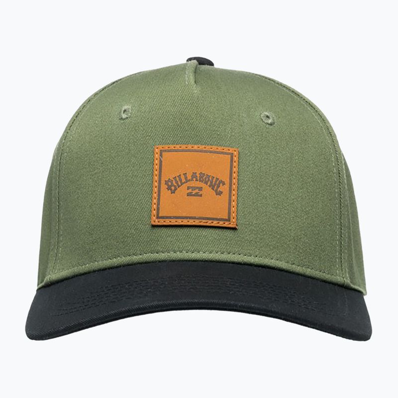 Férfi Billabong Stacked Snapback katonai baseball sapka 2