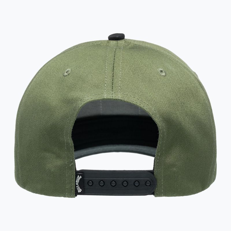Férfi Billabong Stacked Snapback katonai baseball sapka 3