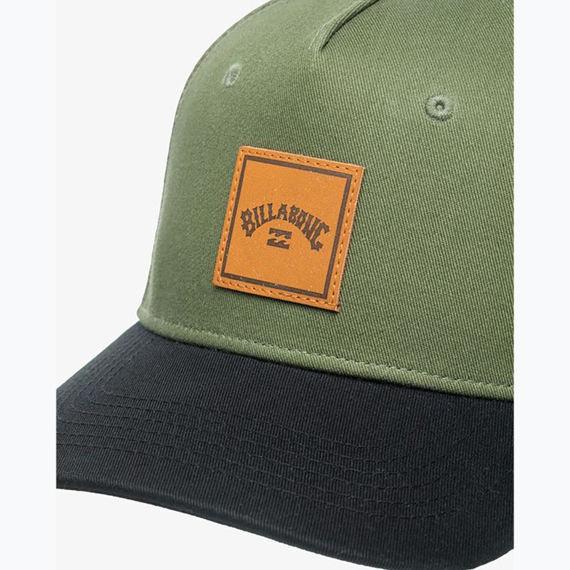 Férfi Billabong Stacked Snapback katonai baseball sapka 4