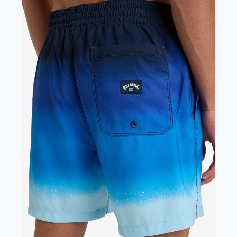 Férfi fürdőnadrágok Billabong All Day Fade Layback coastal blue 8