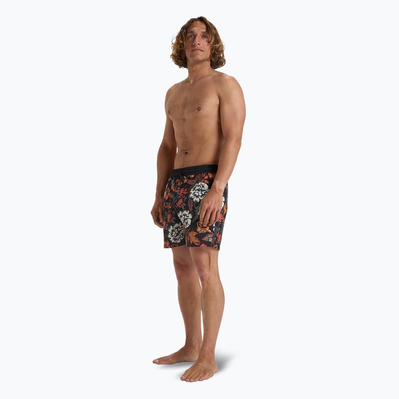 Férfi Billabong Vacay Layback 16" úszónadrág fekete 4