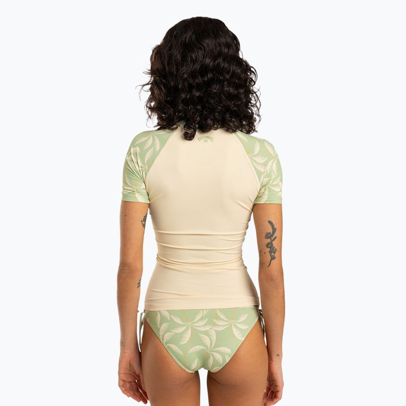 Női Billabong Surf Capsule úszópóló whitecap 3