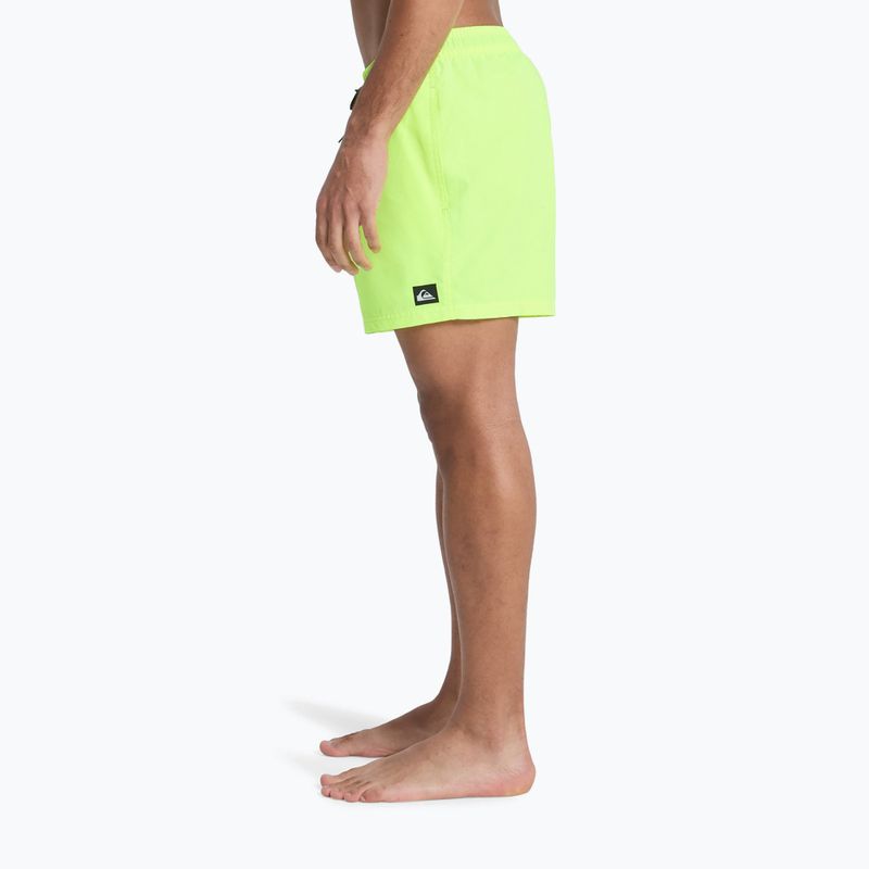 Férfi fürdőnadrág Quiksilver Everyday Solid Volley 15" safety yellow 6