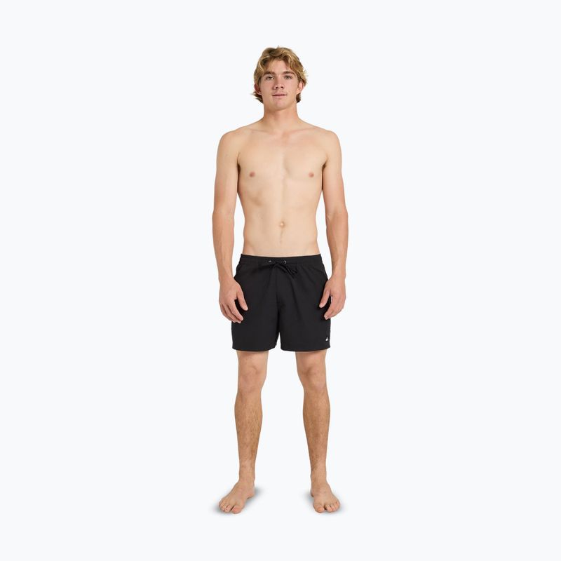 Férfi fürdőnadrágok Quiksilver Everyday Solid Volley 15" black 4