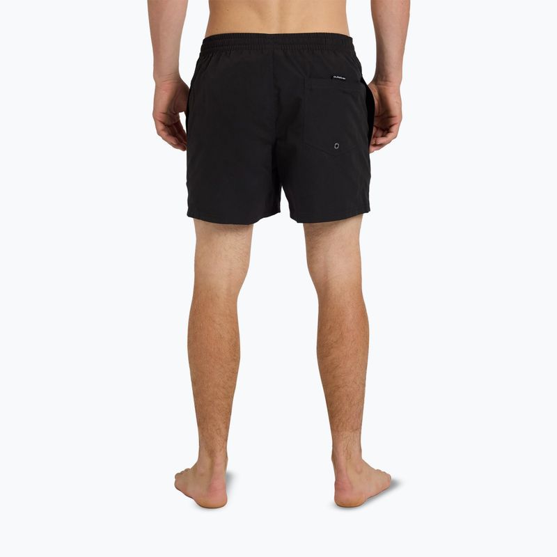 Férfi fürdőnadrágok Quiksilver Everyday Solid Volley 15" black 5