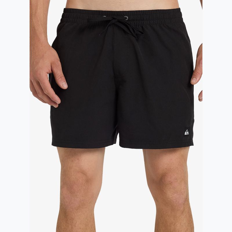 Férfi fürdőnadrágok Quiksilver Everyday Solid Volley 15" black 8