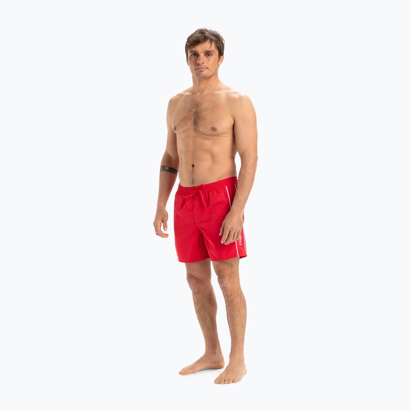 Férfi Quiksilver Everyday Vert Volley 16" magas kockázatú piros úszógatya 2