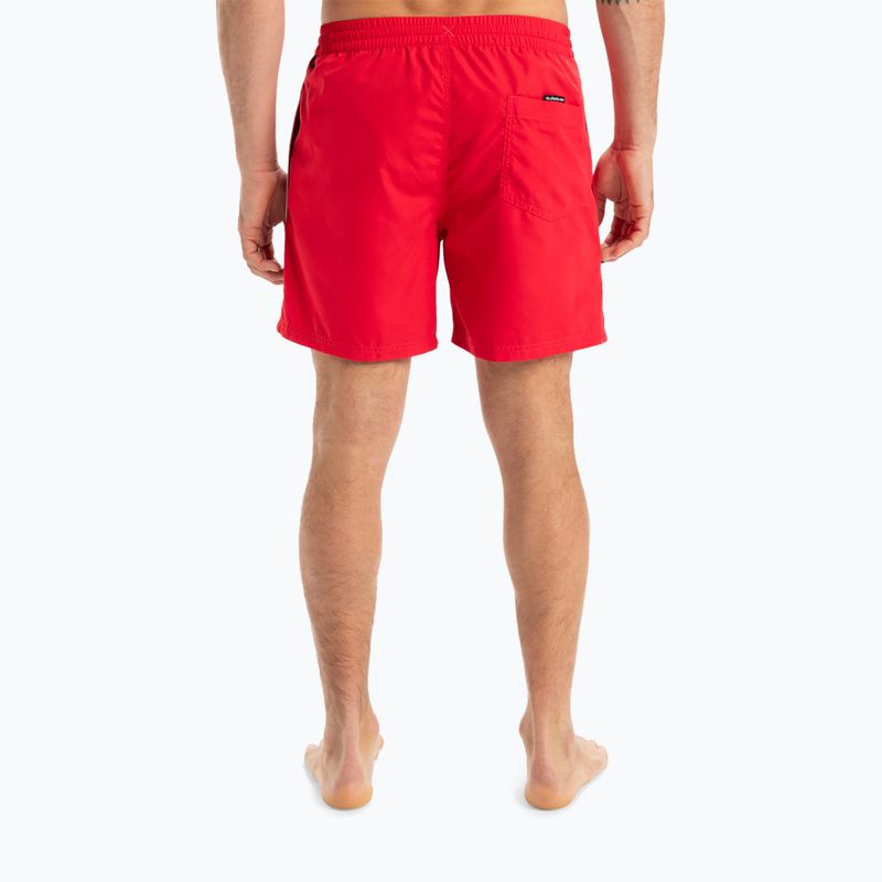 Férfi Quiksilver Everyday Vert Volley 16" magas kockázatú piros úszógatya 3