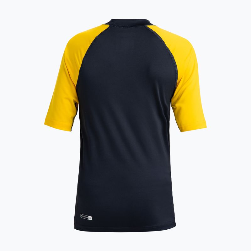 Quiksilver Everyday UPF50 sötét navy/solar power gyermek úszópóló 2