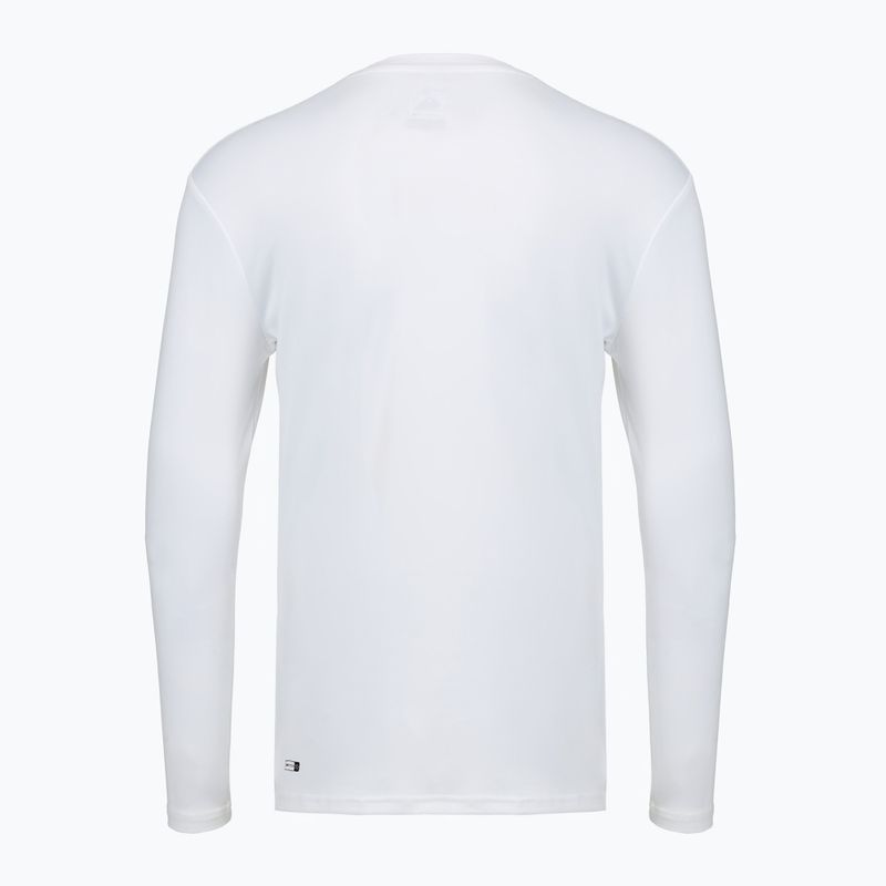 Férfi hosszú ujjú úszófelső Quiksilver DNA Bubble Logo white 2