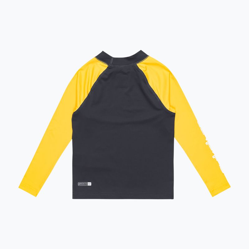 Quiksilver Everyday UPF50 dark navy/solar power gyermek úszónadrág hosszú ujjú, sötét navy/solar power 2