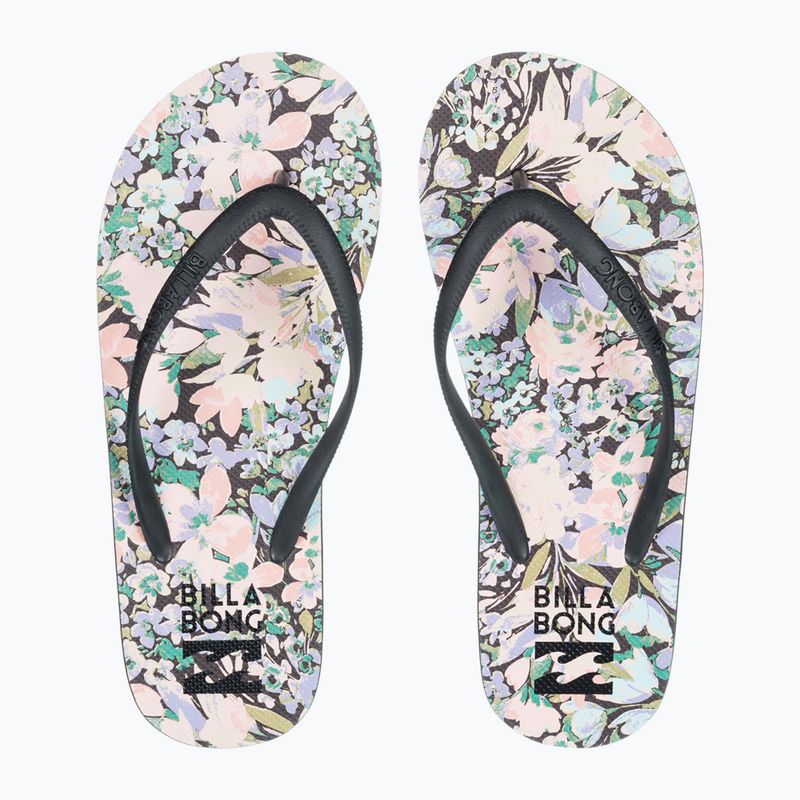 Női Billabong Dama flip flop fekete multi 10