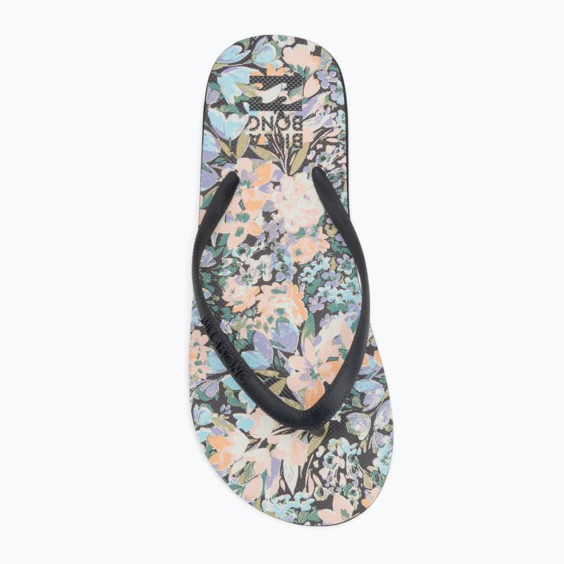 Női Billabong Dama flip flop fekete multi 5