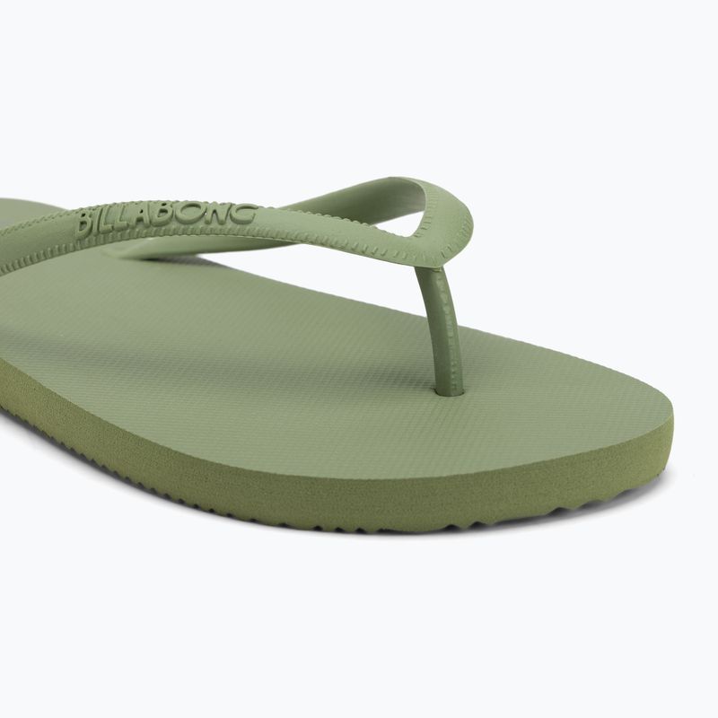 Női Billabong Sunlight avokádó női flip flopok 7