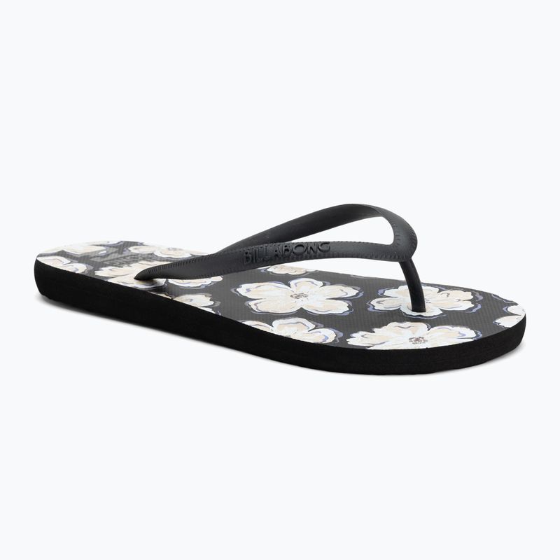 Női Billabong Dama fekete kavicsos flip flopok