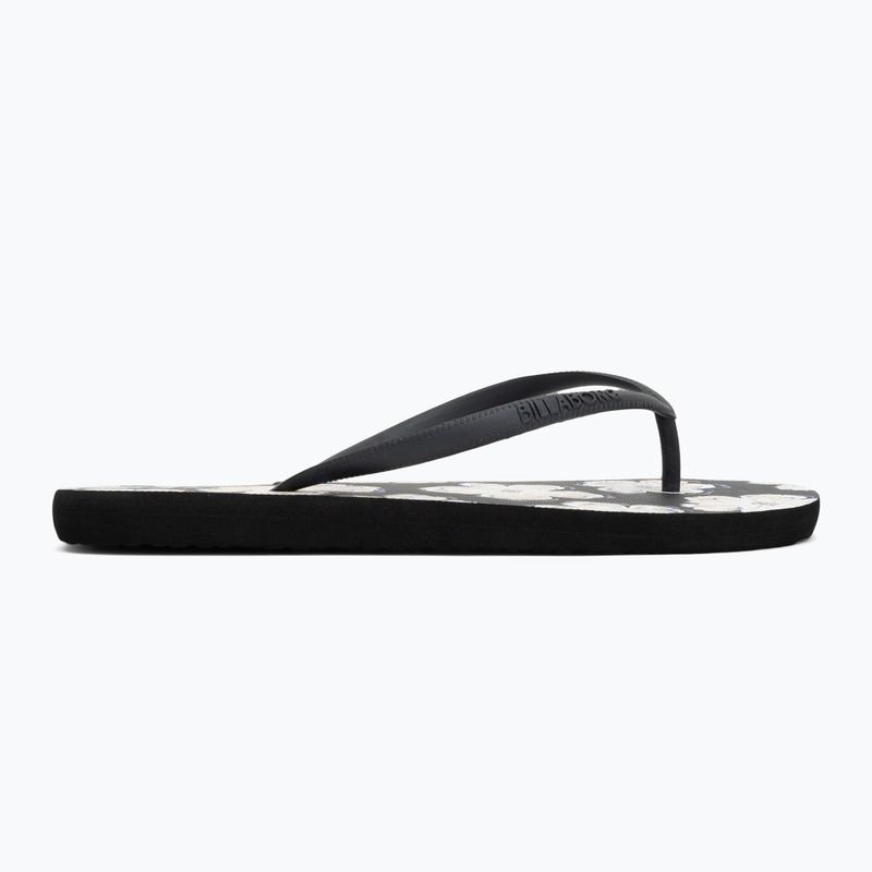 Női Billabong Dama fekete kavicsos flip flopok 2
