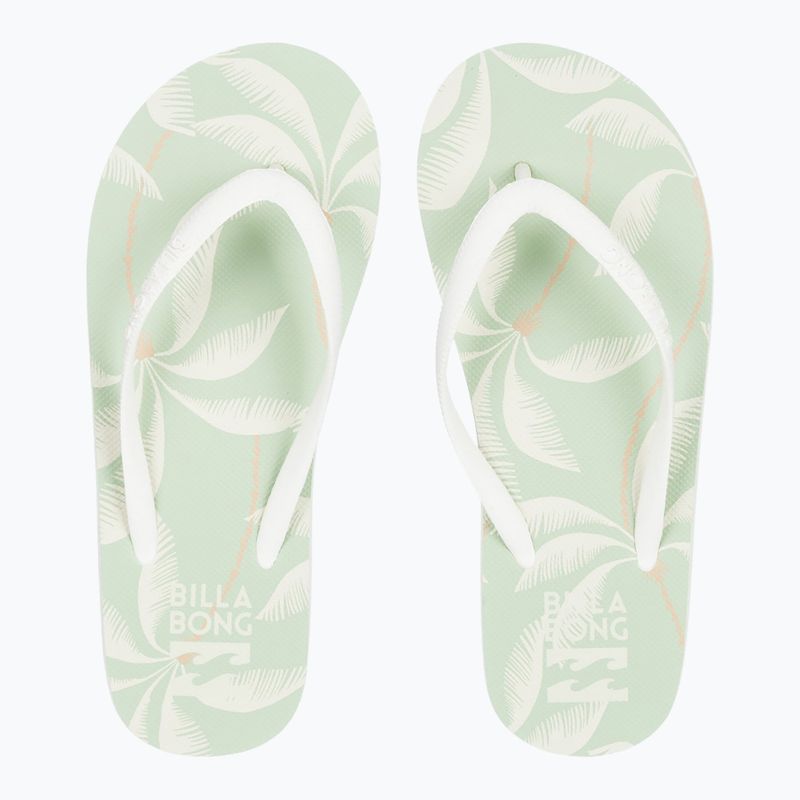 Női Billabong Dama pisztácia flip flopok 3
