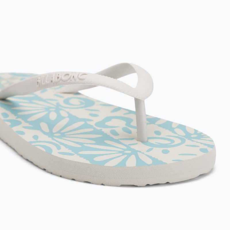 Női Billabong Dama tengeri spray flip flopok 7