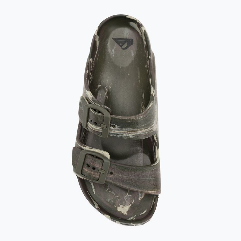 Quiksilver Embark RF zöld 1 gyermek flip-flopok 5