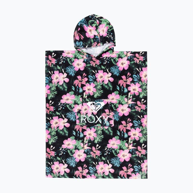 ROXY Stay Magical Nyomtatott gyerek poncsó bazsalikom party hullámok yw