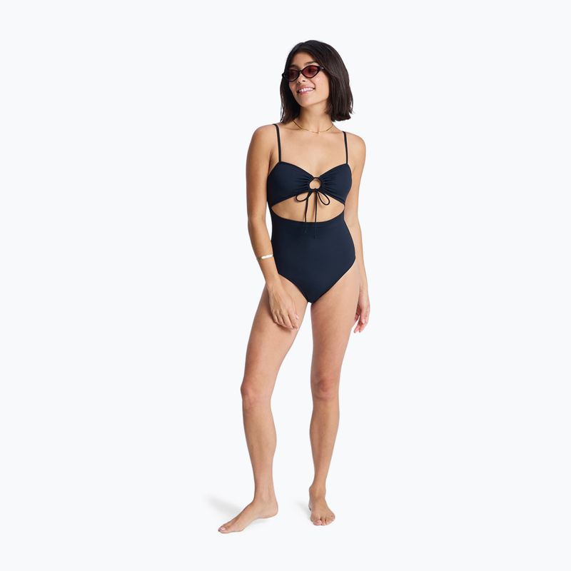 Női egyrészes fürdőruha ROXY Beach Classics Fashion antracit 5