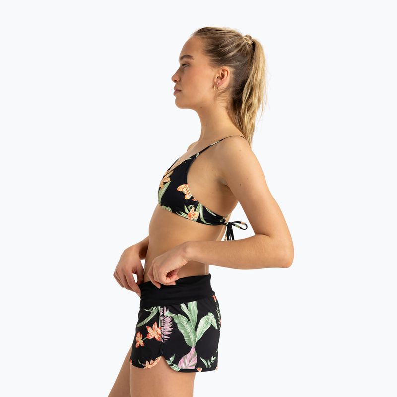 Női úszónadrág ROXY Endless Summer antracit sziget menekülés 5