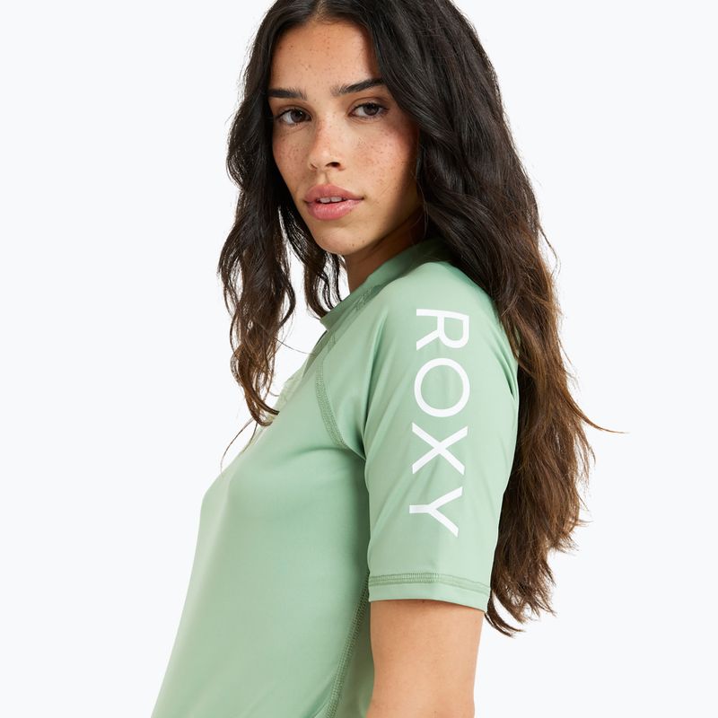 Női úszós póló ROXY Whole Hearted bazsalikom 5
