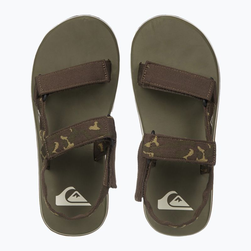 Quiksilver Monkey Caged II camo férfi szandál 3
