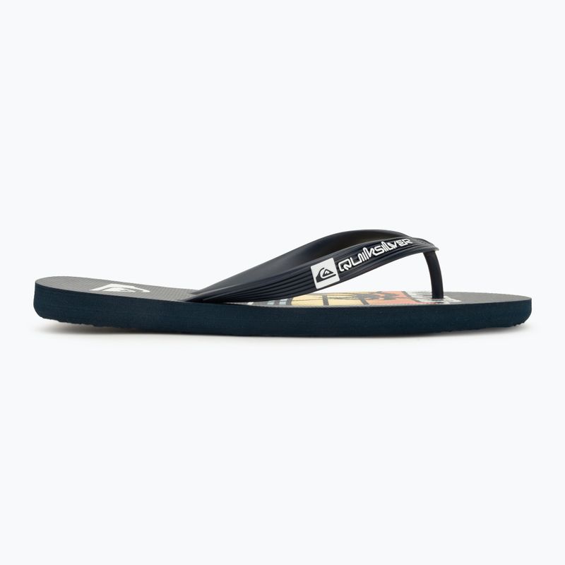 Férfi Quiksilver Java Art flip flop kék 5 2