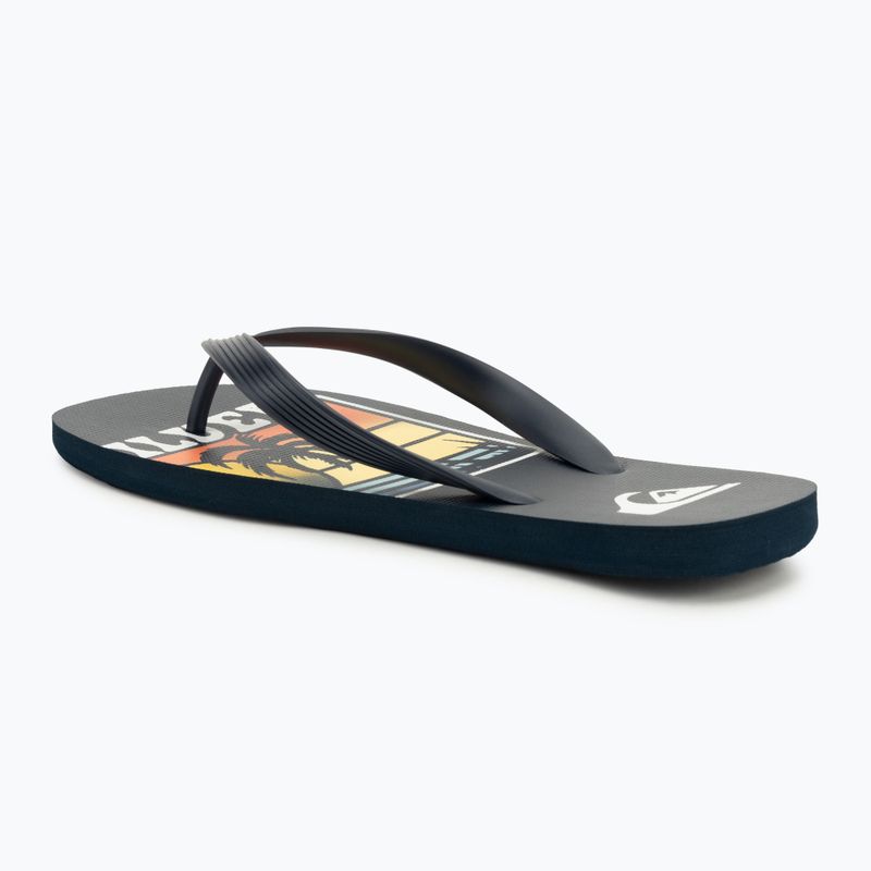 Férfi Quiksilver Java Art flip flop kék 5 3