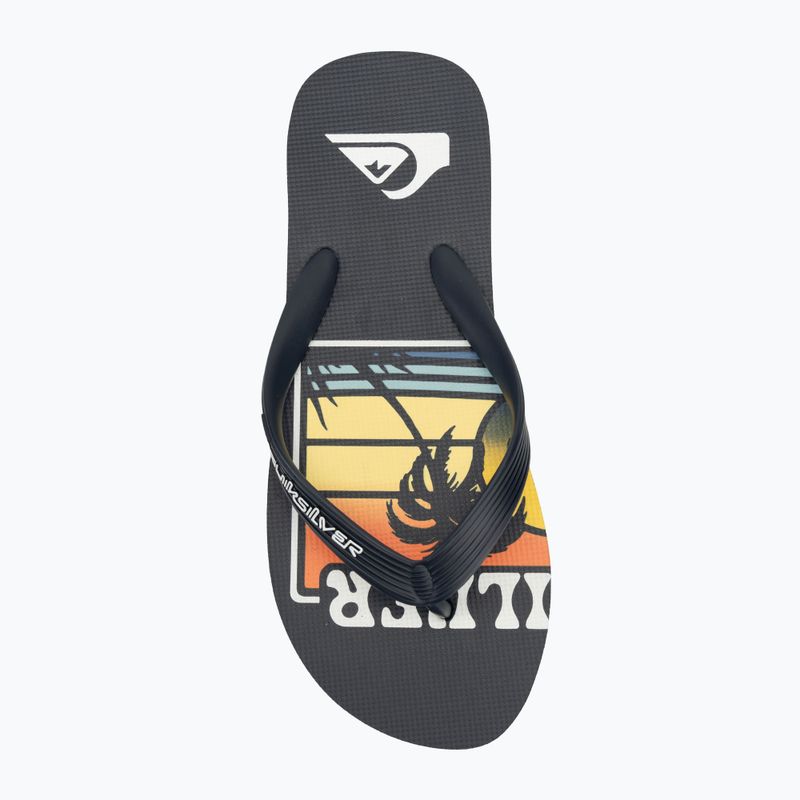 Férfi Quiksilver Java Art flip flop kék 5 5